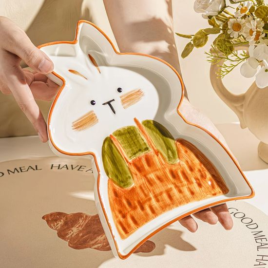 Детская тарелка Заяц 23,7 см