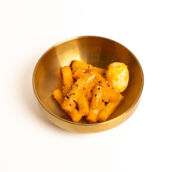 Токпокки в соусе Rose