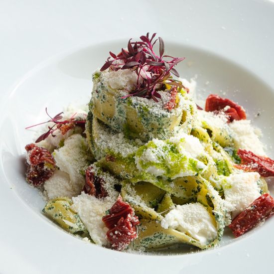 Соус Сливочный со шпинатом и моцареллой