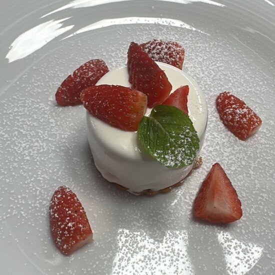 Фисташковый Тарт с ягодами