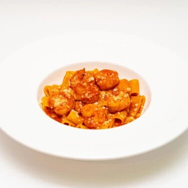 Каламаратта с тигровыми креветками