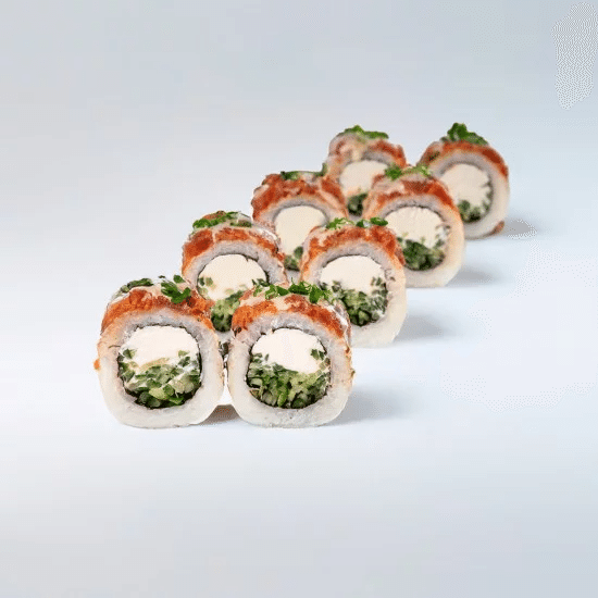 Тунец с ореховым соусом