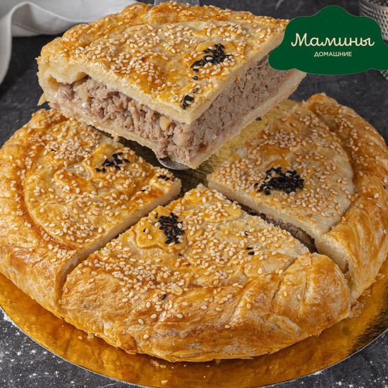 Пирог с говядиной и картофелем