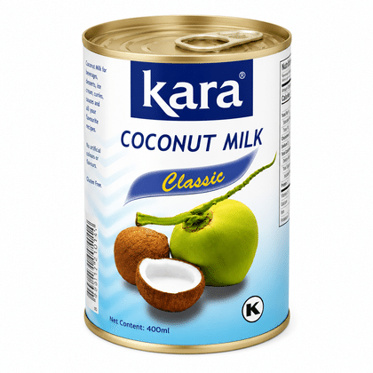 Кокосовое молоко "KARA" 17% 400 мл ж/б