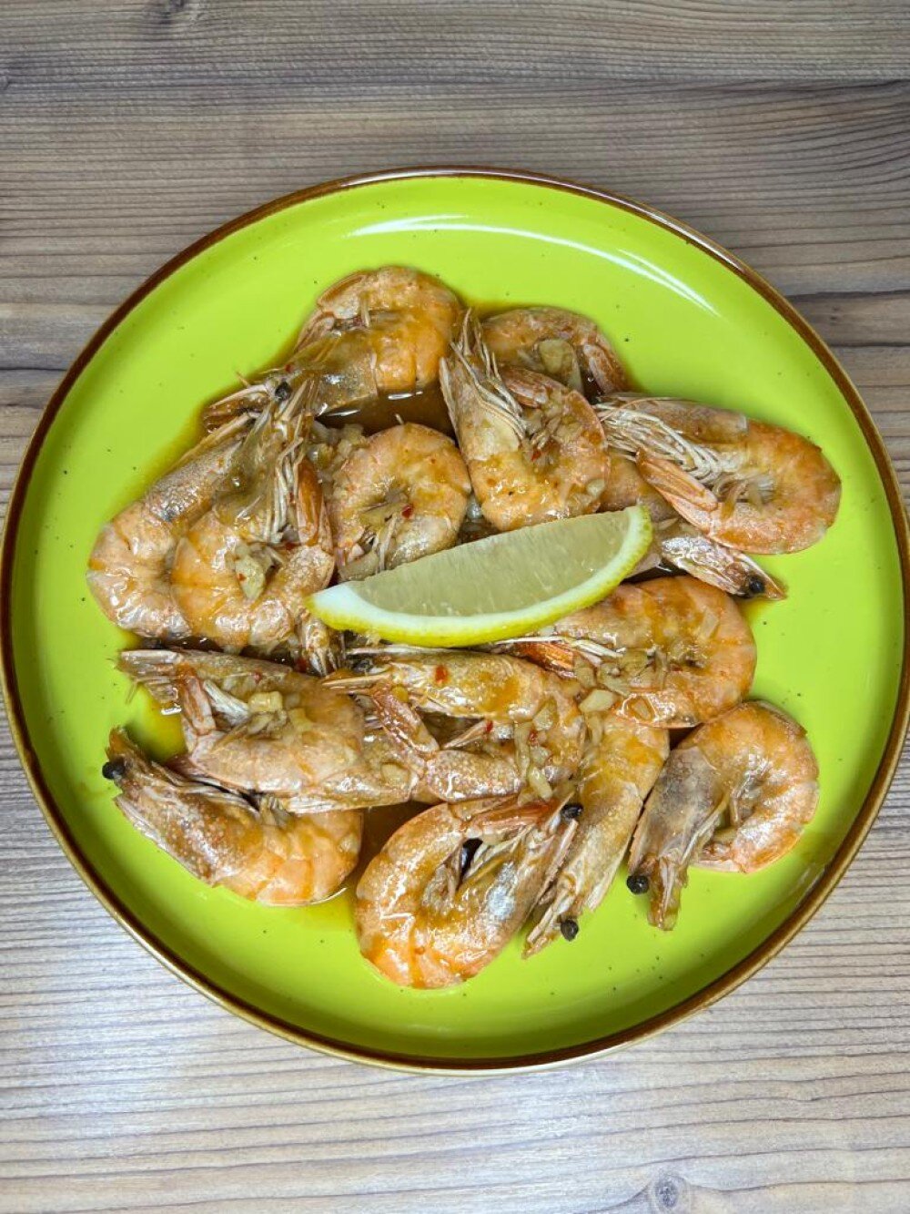 Креветки в паназиатском соусе