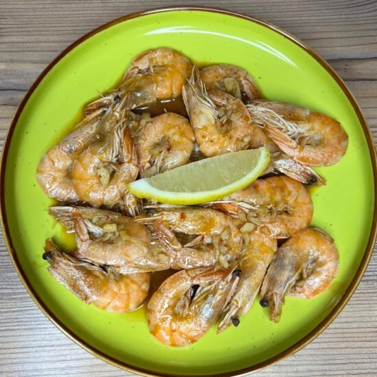 Креветки в паназиатском соусе