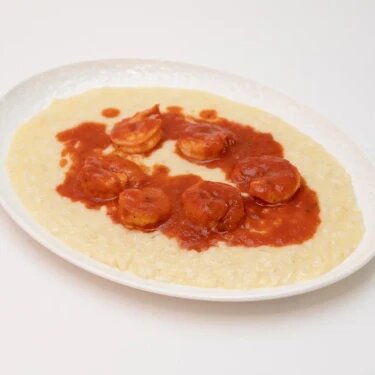 Ризотто с креветками