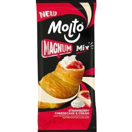 Круассан Molto Magnum, Клубника и Чизкейк #0091#
