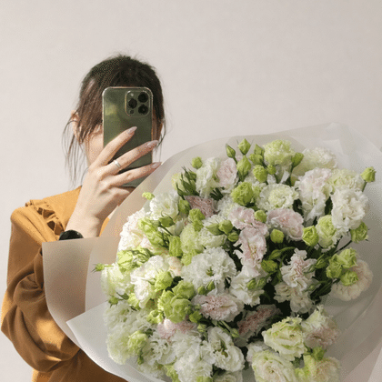 Букет из эустом M