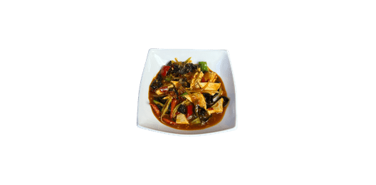 Тофу с овощами