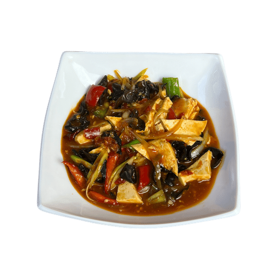 Тофу с овощами