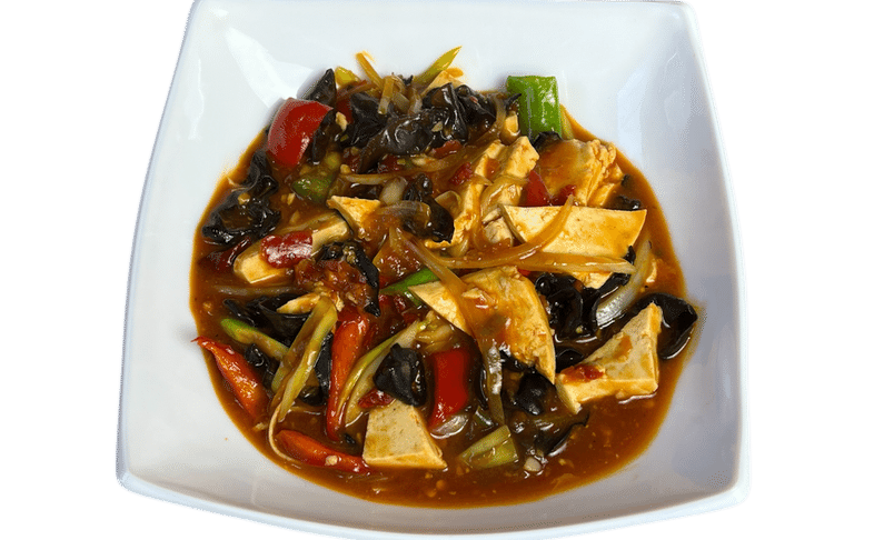 Тофу с овощами