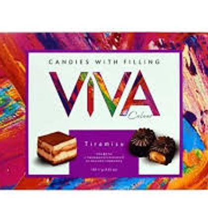 Конфеты с комбинированными массами "Мультизлаковые" со вкусом тирамису Viva Story 50г