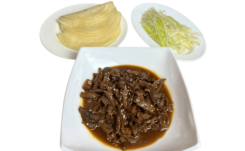 Телятина в сливовом соусе