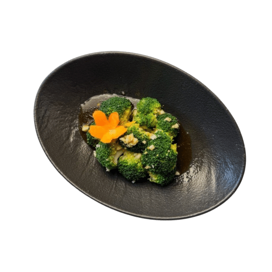 Брокколи в ароматно-чесночном соусе