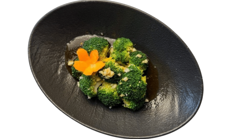 Брокколи в ароматно-чесночном соусе