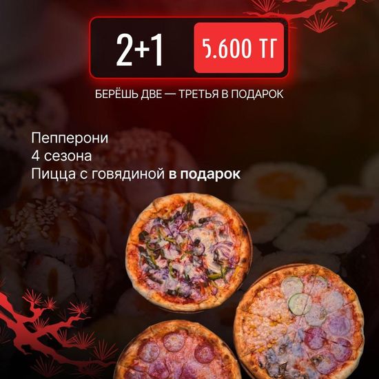 Комбо № 3 ( комбо 2+1)