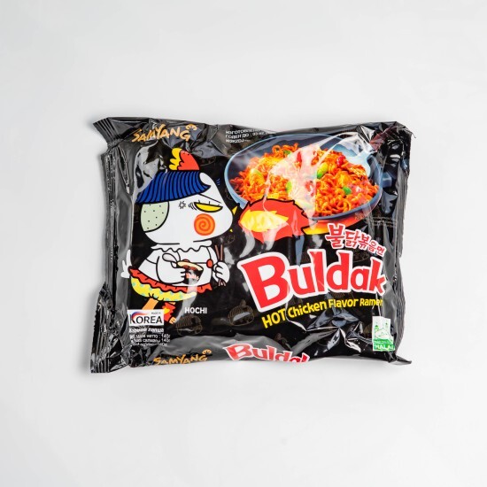 Лапша Бульдак черная мяг.