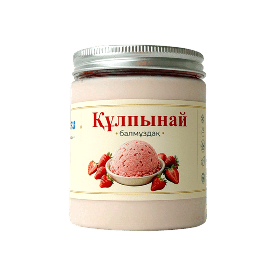 "Клубничное" мороженое