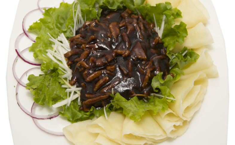 Телятина в сливовом соусе