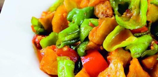 Тофу с овощами