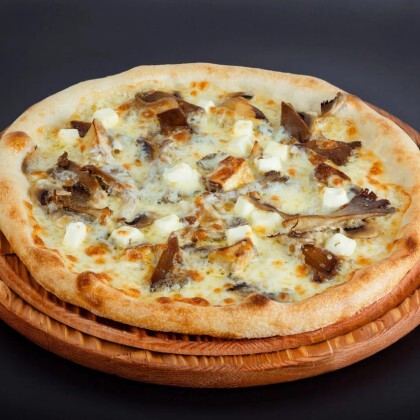 Пицца с грибами