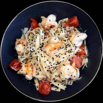 Удон с креветкой