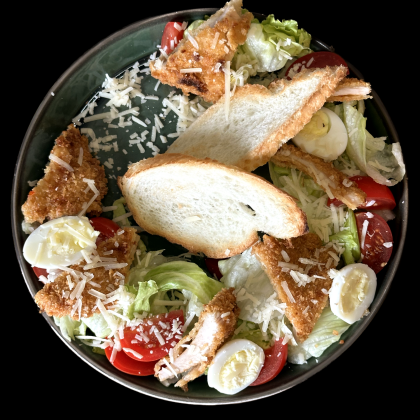 Цезарь с курицей