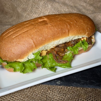 Сэндвич с рваной говядиной