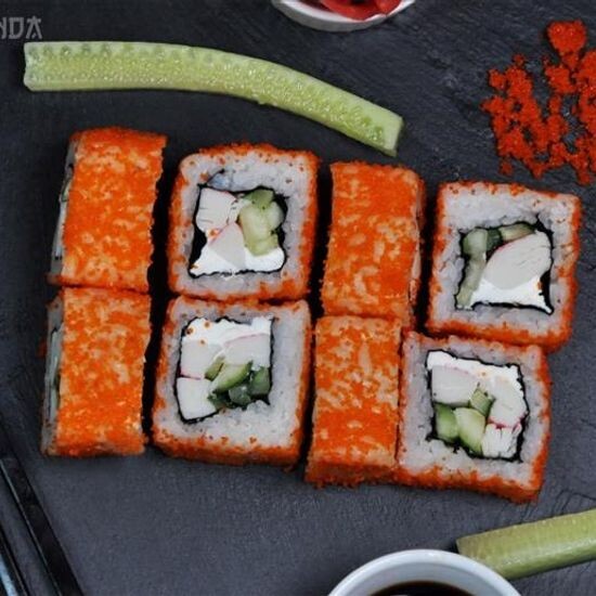 Калифорния с крабом