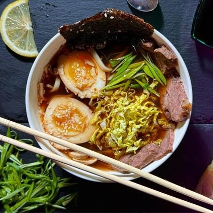 Рамен с говядиной