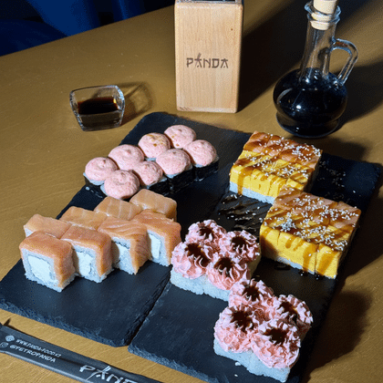 Восходящее солнце сет из 40 роллов