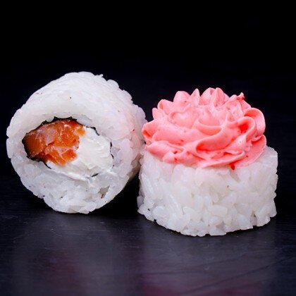 Ролл "Лава-лосось"