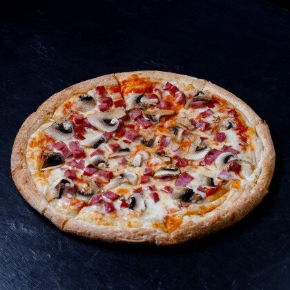 Ветчина и грибы