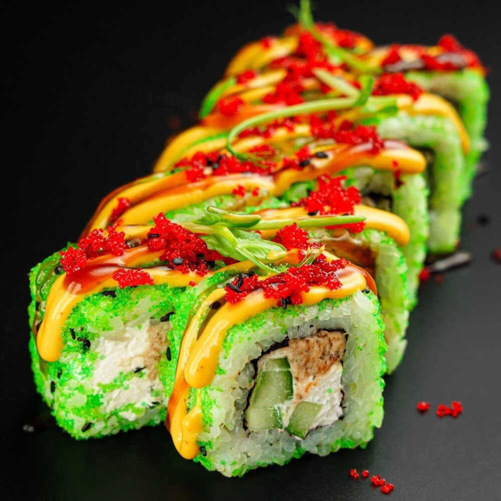 Калифорния с угрем