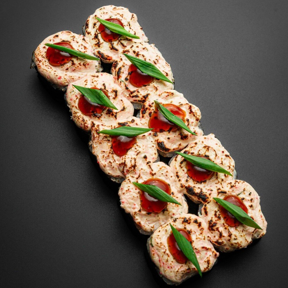 Запеченный с креветкой