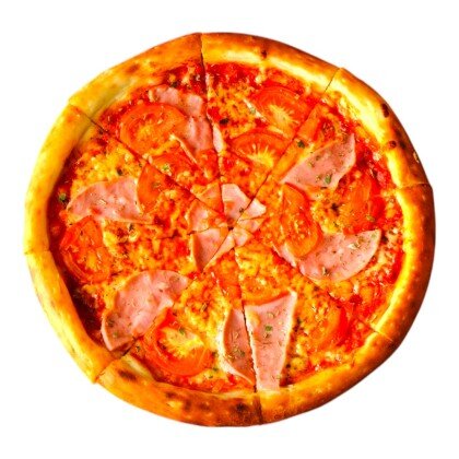 Пицца «Ветчина и помидоры»