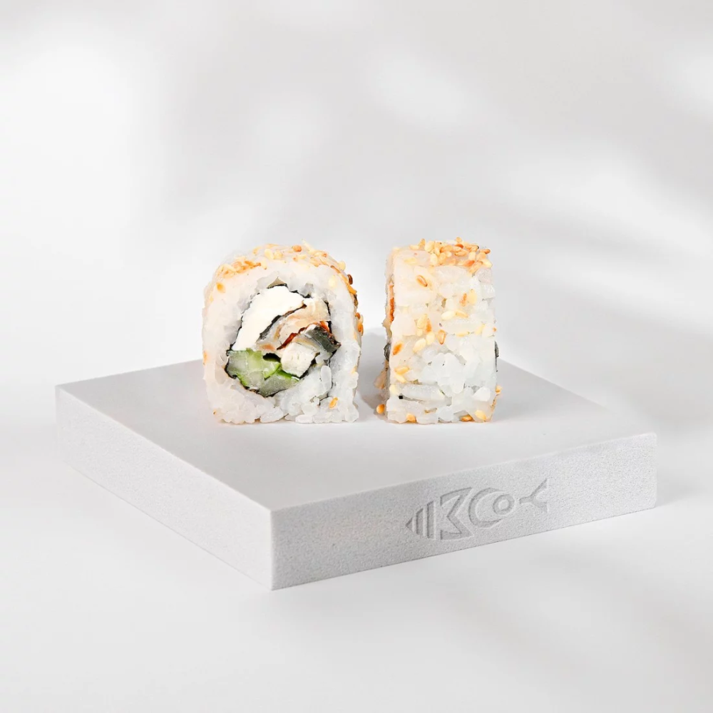 Острый угорь с огурцом 8 шт.