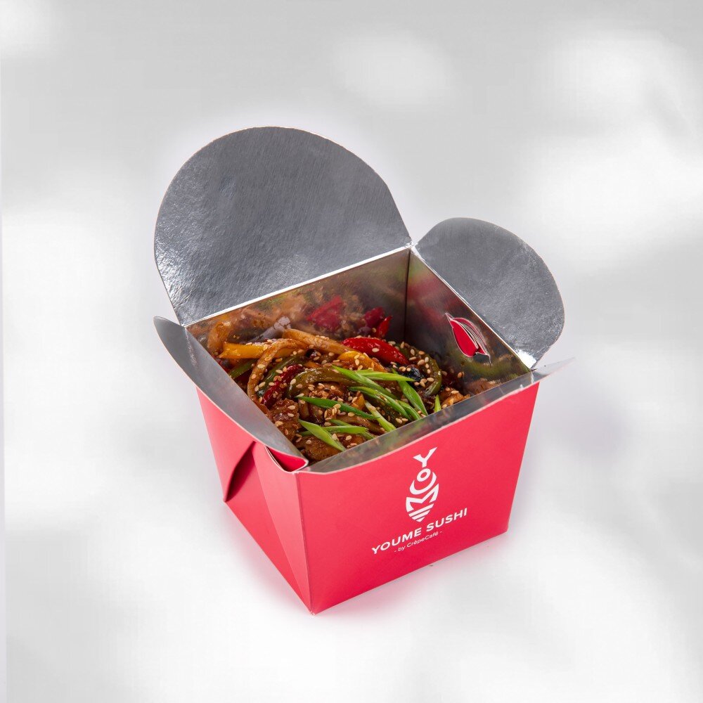 Удон с курицей