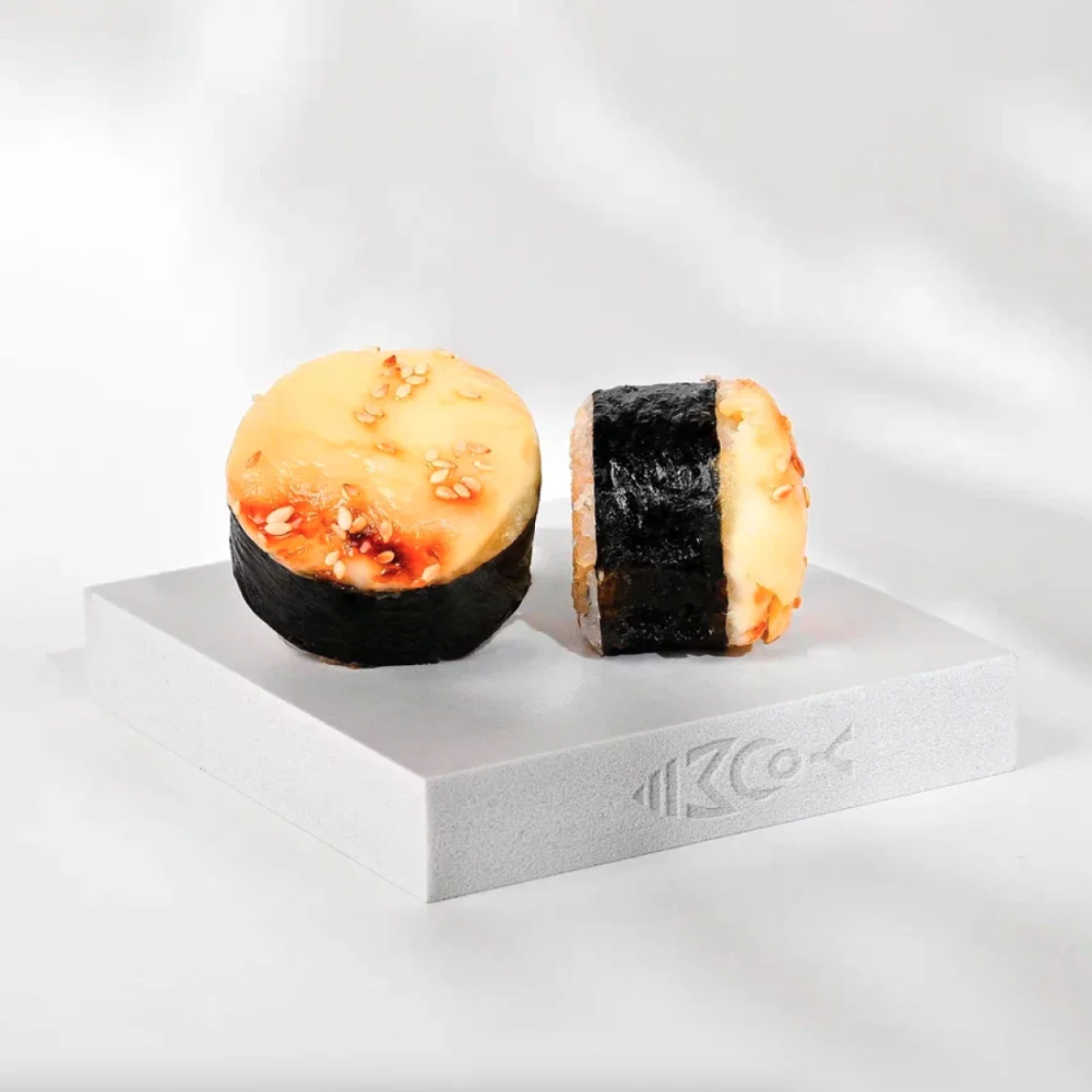 Запеченный ролл угорь с тамаго под сыром 8 шт.