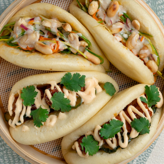 Бао с овощами