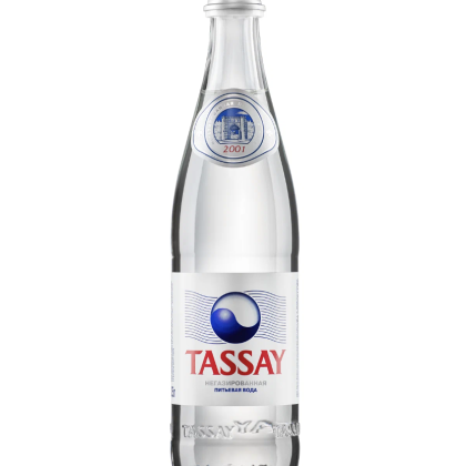 Вода: Tassay в стекле 0,5 л.