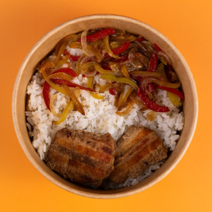 Боул: с индейкой