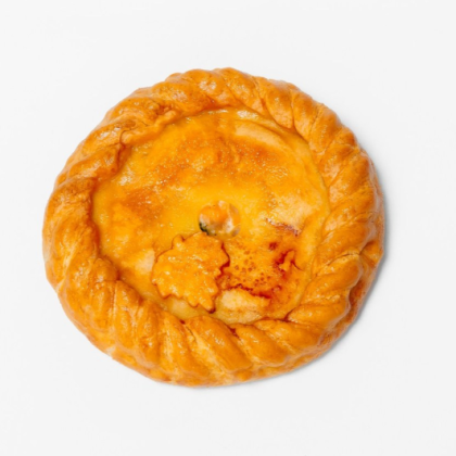 Мини пирог: семга - брокколи - сыр