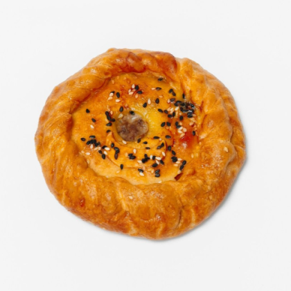 Мини пирог: индейка - картофель