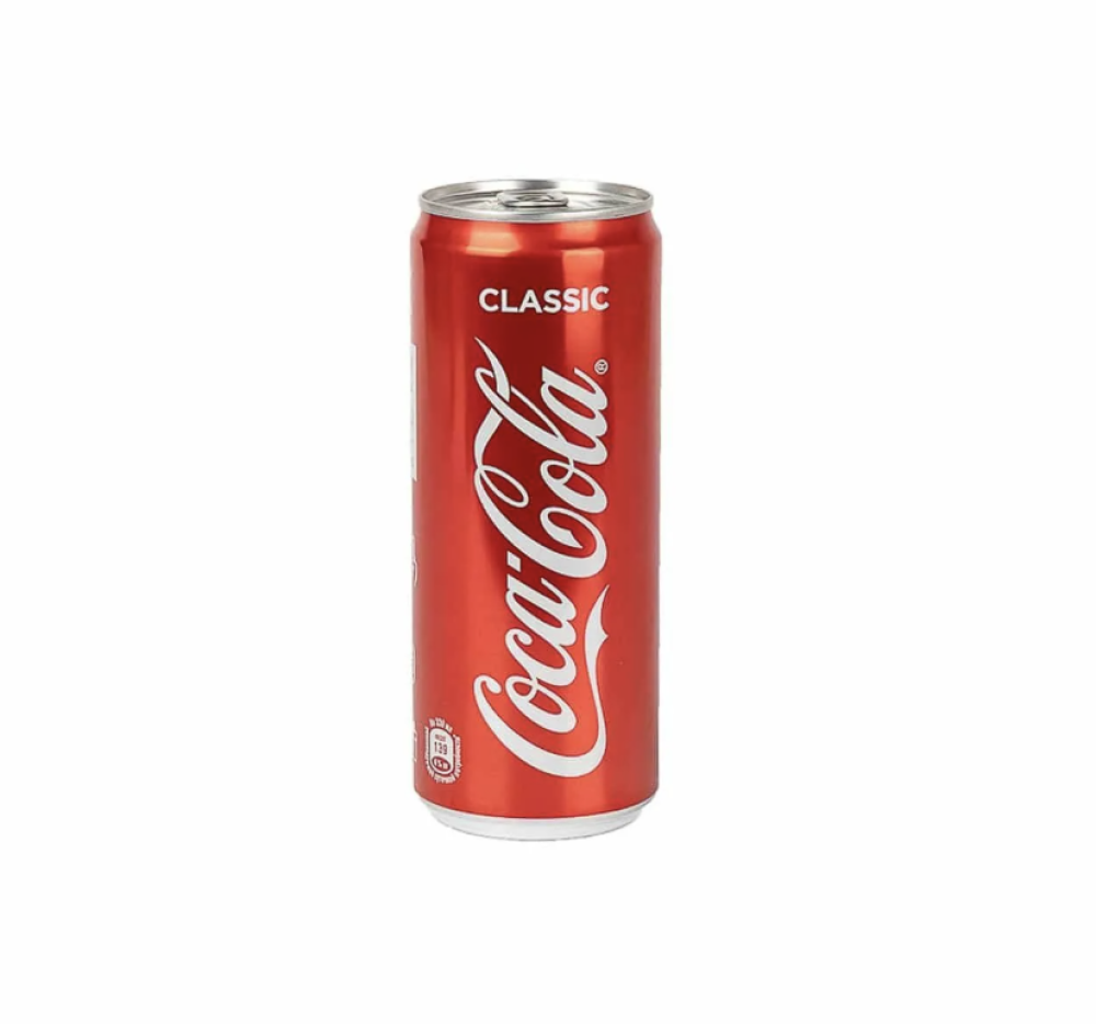 Coca-cola: 0,33 л.