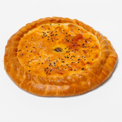 Пирог: индейка - картофель