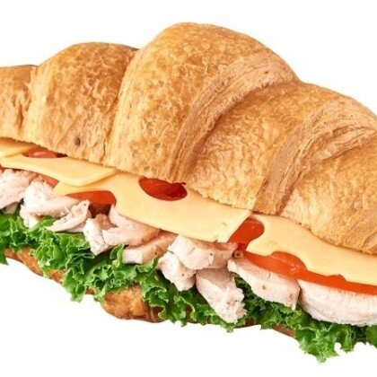 Круассан: с индейкой