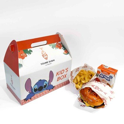 Kids Box с бургером
