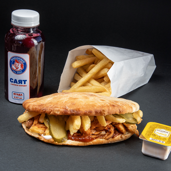 Комбо гирос говяжий